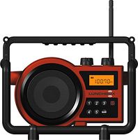 Sangean LB-100SE (Lunchbox) Compact AM/FM Rugged Digital PLL Tuning Radio (RED) Special Edition