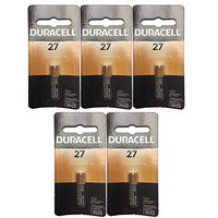 5x Duracell MN27 Alkaline 12V Battery G27A, A27, GP27A, AG27, L828 FAST USA SHIP