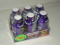 6 Pack STACKER 2 Xtra Extra Strength Energy Shot Grape Flavor 6-2oz