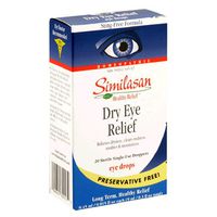 Similasan Dry Eye Relief, Sterile Single-Use Droppers, (Each 20 Count of 0.015 Fl Oz) 0.3 Fl Oz