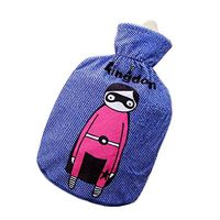 1000 ML Washable Winter Hand Warmer Hot-Water Bottle Bag, G