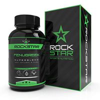 Rockstar Fenugreek Dietary Supplement Superblend Capsules, 60 Count