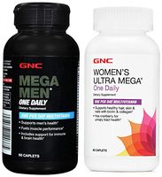 GNC Men’s and Women’s Daily Vitamin Bundle
