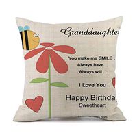 Snowfoller Happy Valentines Day Red Lips Skull Pillow Cases Linen Sofa Cushion Cover Home Decor Pillow Case (G)