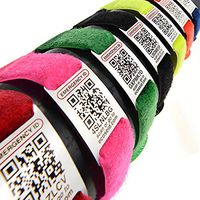 Ecos EID Emergency Identification Bracelet (Red)