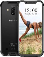 Blackview BV9600 PRO - Android 8.1 4G LTE Outdoor Smartphone,6.21" 19:9 FHD AMOLED Display (Ultra-Narrow Bezels),Helio P60 6GB+128GB,5580mAh Battery,IP68/IP69K Waterproof/Dustproof,NFC (Black)