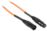 Rockville RCXFM100P-O Orange Female to Male REAN XLR Mic/Speaker Cable, 100 Foot