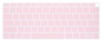 iKammo Keyboard Cover Skin Compatitle 2018 Newest MacBook Air 13.3 Inch A1932 (with Touch ID with Retina Display),US Layout,Rose Quartz