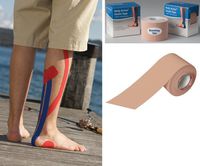 Kinesiology Tape 2 x 15ft Beige (Catalog Category: Wound Care / Tape-O Athletic Sports Tape)