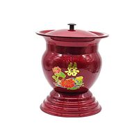 Goquik Stainless Steel Potty/Potty Urinal Basin Pelvic Potty with Lid Adult Bedroom Design to Prevent Odor Escape/Urinal Potty, Toilet (Color : A)