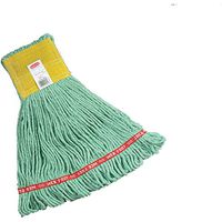 Rubbermaid Commercial FGA15106GR00 Web Foot Mop Head, 5-inch Headband, Small, Green