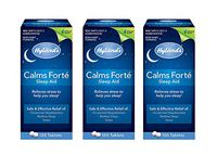 Sleep Aid Tablets, Calms Forte by Hyland's, Natural Anxiety, Stress, and Insomnia Relief Supplement, 100 Count (Pack of 3) Packaging May Vary