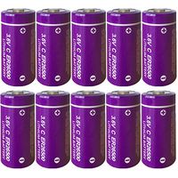 C Cell 26500 3.6V 9000mAh Lithium Battery 10 Pack