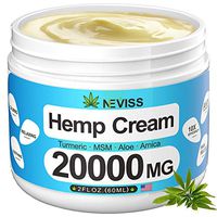 Hemp Cream for Pain Relief (20000 mg) - Natural Hemp Pain Relief Cream for Back Pain, Knee Pain, Neck Pain & Joint Pain Relief, Premium Hemp Pain Cream for Inflammation & Muscle Pain - Made in USA