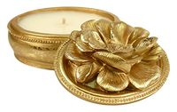 Seda France Bleu et Blanc Small Gold Candle, Bergamot Lavender, 1 Ounce