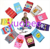 Baby Safety colorful Crawling Knee Brace Elbow Protector Pads Warmers Unisex