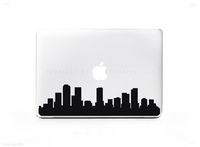 Denver Colorado Skyline 1 Sticker Decal For MacBook Pro, PC, Laptop, Window, Car, or Wall