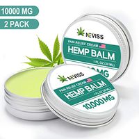 Organic Hemp Balm for Pain Relief 20000 MG (2 Pack), Natural Hemp Pain Relief Cream for Back, Knee, Neck, Nerve & Joint Pain - Premium Hemp Balm for Inflammation & Sore Muscles