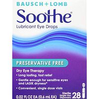 B&L LNG Soothe Pf Size 28ct