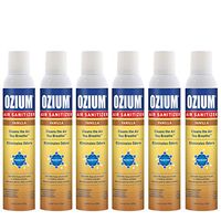 Ozium 8 Oz.Air Sanitizer & Odor Eliminator 6 Pack for Homes, Cars, Offices and More, Vanilla, 6 Pack