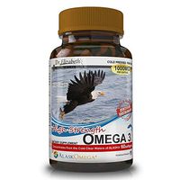 Omega 3 for Men, Women & Children, Dr. Elizabeth’s Omega 3 by Vitaorganics, Best 100% Certified Sustainable, Wild Caught, Cold Pressed Fish Oil Supplement, from the Cold Clear Waters of Alaska