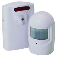Wireless Motion Activated Sensor Alarm System Retail Stores Doors Driveways etc