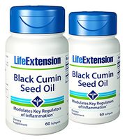 Life Extension Black Cumin Seed Oil, 60 softgels Life Extension (2 pack)