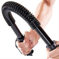Twister bar Exercise Equipment Spring Arm Strength Exercise Muscle Outdoor Hand Gripper Arm Power Blaster Fitness Equipment Gym Expander Forearm Power Twiste