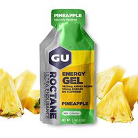 GU Energy Roctane Ultra Endurance Energy Gel, 24-Count, Pineapple