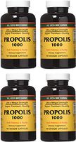 YS Eco Bee Farms Propolis 1000 - 90 caps (Pack of 4)