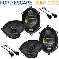 Compatible with Ford Escape 2001-2012 Factory Speaker Replacement Harmony (2) R68 Package New
