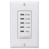 Intermatic EI200W Electronic Timer, 5/10/15/30 Minute, White