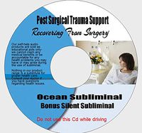 Post Surgical Trauma Support Subliminal CD, Self Help Recovery Using The Mind Powers