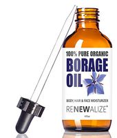 Organic Borage Seed MOISTURIZING Oil with Free Organic Lavender Essential Oil | 100% Pure Cold Pressed Unrefined | Essential Skin Anti Redness Relief for Arthritis, Eczema, rosacea and Psoriasis