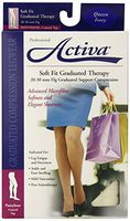 Activa Soft Fit 20-30 mmHg Panty Hose, Ivory, Queen