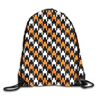 TPSXXY Cats Halloween Large Christmas Drawstring Bag Santa Present Bag Basket Gifts Sack