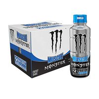 Monster Muscle Protein Energy Shake 12 - 15oz Bottles (Vanilla)
