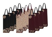 12 Piece Exclusive Wine Bags, 3 Handsome Designs