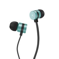 Earphones, Earbuds, in-Ear Headphones Noise Isolation Headsets Heavy Bass Earphones with Microphone Compatible iPhone Samsung iPad and Most Android Phones