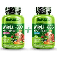 Bundle: Whole Food Multivitamin for Women + Whole Food Multivitamin for Men