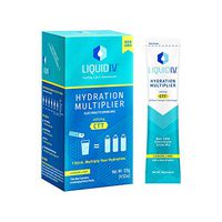 Liquid I.V. Hydration Multiplier, Electrolyte Powder, Easy Open Packets, Supplement Drink Mix (6)