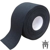 Meister 15Yd x 1.5" Premium Athletic Trainer's Tape for Sports and Medical (50% Longer) - Black - 6 Rolls