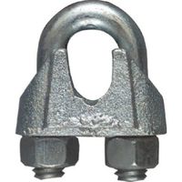 3230BC 3/8" Zinc Plated Wire Cable Clamp