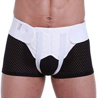 Support Hernia Truss for Men Left Side Double Inguinal Groin Hernia Belt Guard for Men