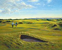 Hi-Look Microfiber Cleaning Cloth - St. Andrews Hole 5, Hole O'Cross