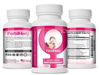 FertilHerb® for Women Fertility Supplement (3-Pack, 3-Month Supply) | Doctor Recommended, All Natural, Antioxidants, Herbal Fertility Formula & Multivitamin for Women, 30 Servings Per Bottle