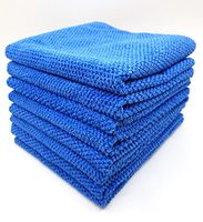 OliviaTree Premium Microfiber Cleaning Cloth 8pack(Navy)