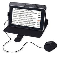 7-Inch LCD Video Magnifier Portable Electronic Visual Aid 20X Zoom, 12 Color Modes, AV/TV Output, Image Freeze, for Low Vision, Color Blindness, Macular Degeneration