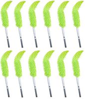 Quickie Mfg 099M-6 Washable Microfiber Flexible or Flex Duster, Extends 6-Ft. - Quantity 12