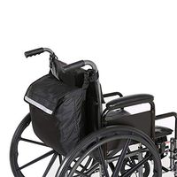 Rojuicy Wheelchair Bag Wheel Chair Storage Tote,Shopping Mobility Storage Waterproof Black Bag,for Wheelchair,Made of Tough and Durable Waterproof Oxford Cloth